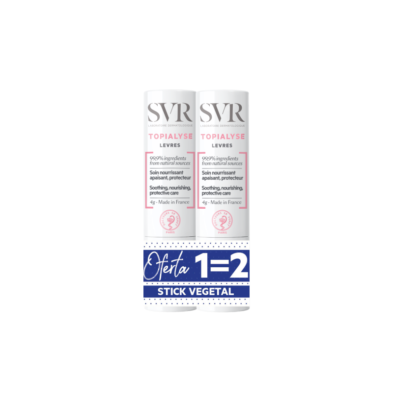Svr Topialyse Stick Lab Vegetal 4g x2
