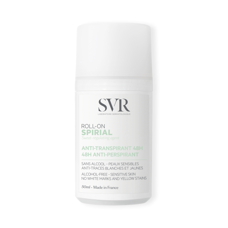 SVR Spirial Roll-On 50ml | Anti-Transpirante 48h | Pharmacaring