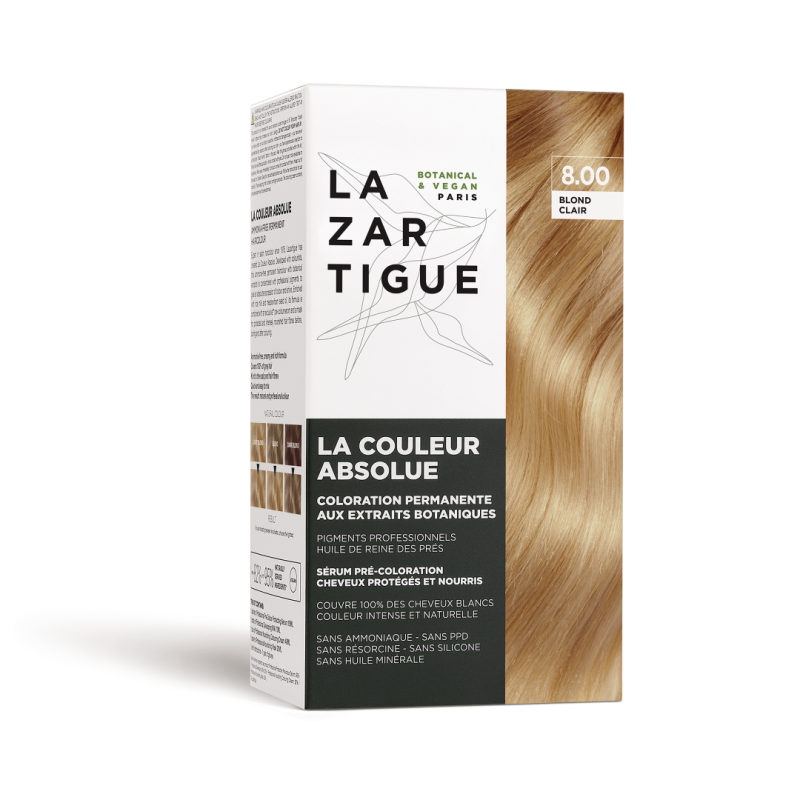 Lazartigue Coloração Permanente 8.00 Louro Claro | Pharmacaring
