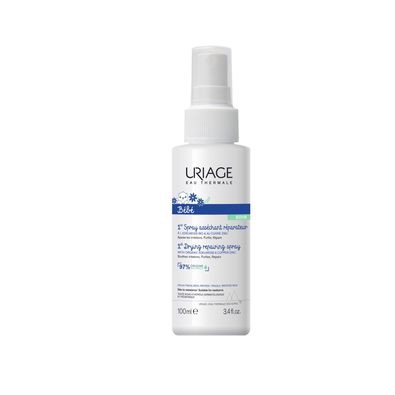 Uriage Spray Reparador Bebé 100ml | Irritações e Assaduras