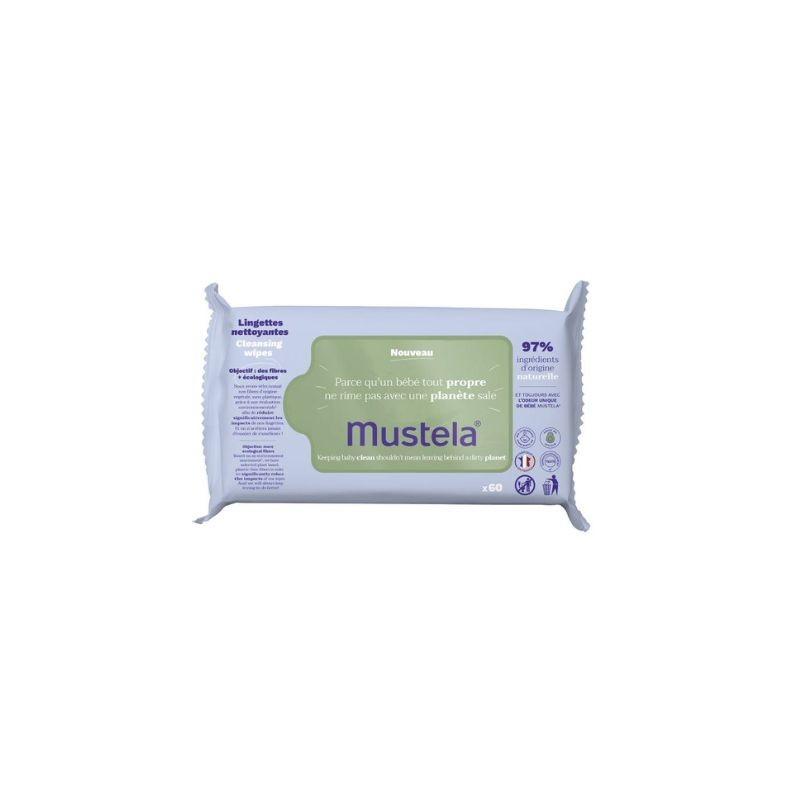 Mustela Toalhetes com Perfume x60 | Limpeza Rosto e Corpo