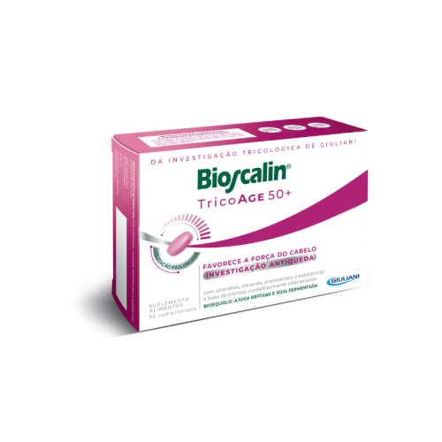 Bioscalin TricoAge 50+ Comprimidos x30 | Força e Vitalidade Capilar