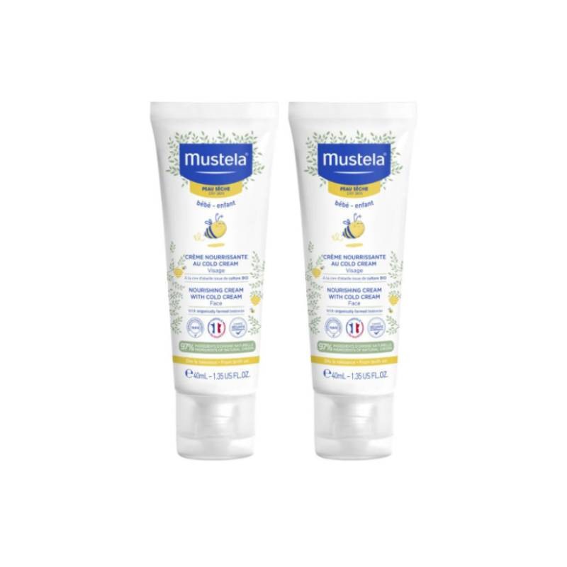 Mustela Creme Rosto CCream Bebe40X2