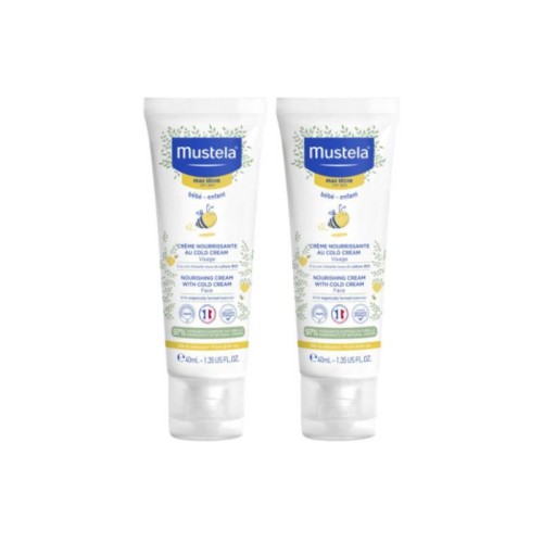 Mustela Creme Rosto CCream Bebe40X2