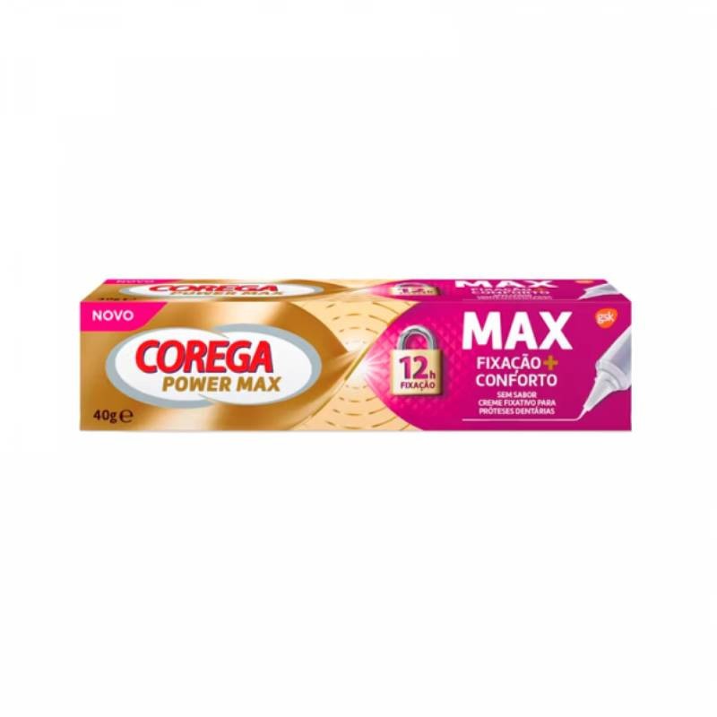 Corega Max Fixação + Conforto 40g | Pharmacaring