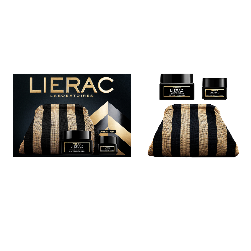 Lierac Premium Creme Voluptuoso Anti-idade Absolute 50ml + Creme de Olhos 20ml Coffret Natal 2025