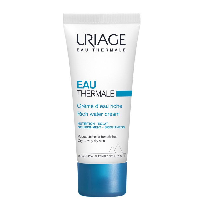 Uriage Creme de Água Rico 40ml | Nutrição e Conforto