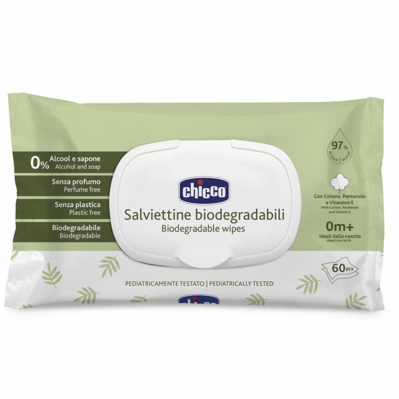 Chicco Toalhitas Biodegradáveis X60