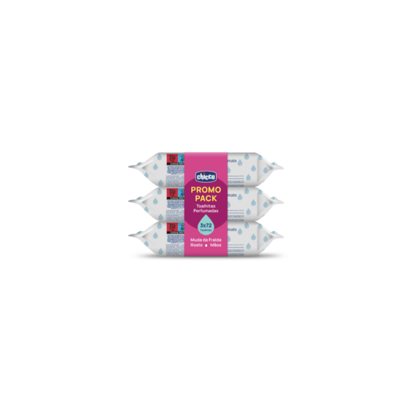 Chicco Toalhitas Perfumadas Pack 72X3