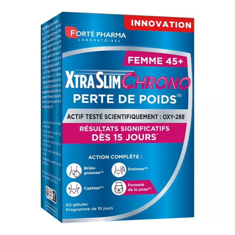 XtraSlim Chrono Mulher 45+ – Cápsulas x60