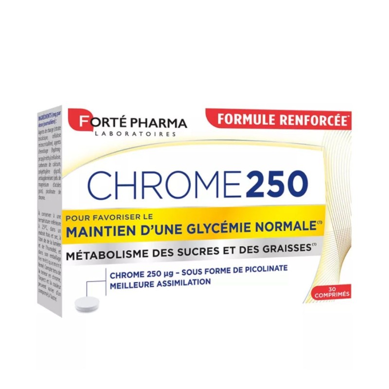 Forte Crómio 250  Comprimidos x30