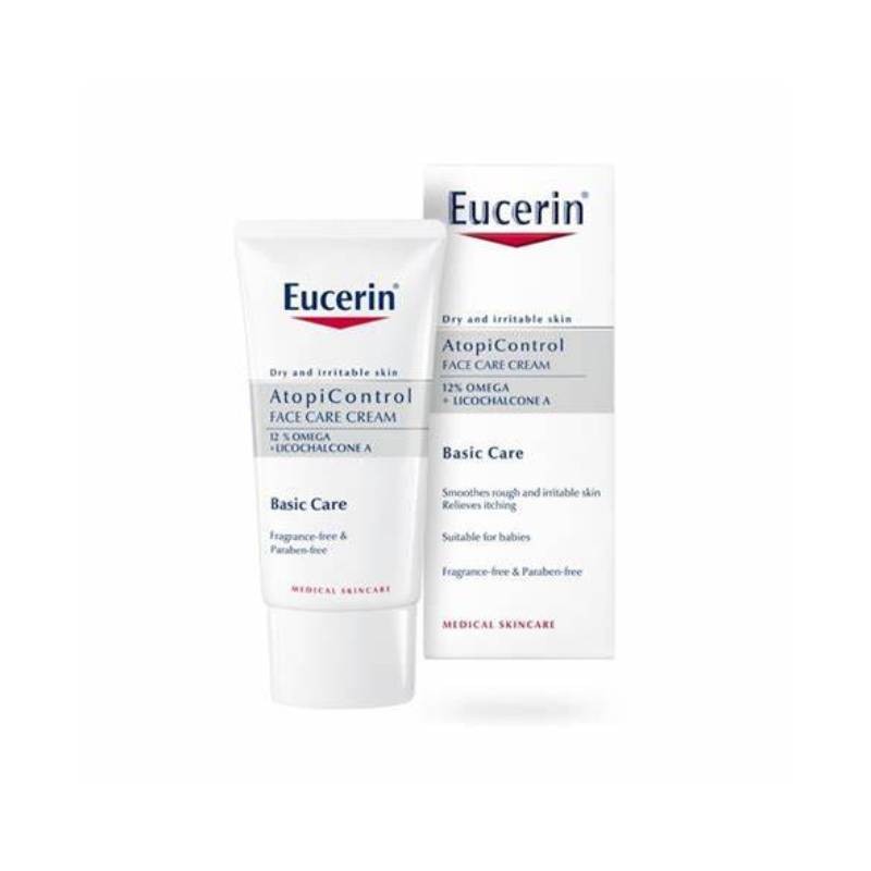 Eucerin AtopiControl Creme Rosto 50ml | Pele Atópica