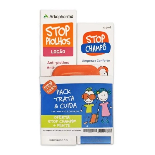 Stop Piolhos Pack Trata&Cuida Loc100+Ch