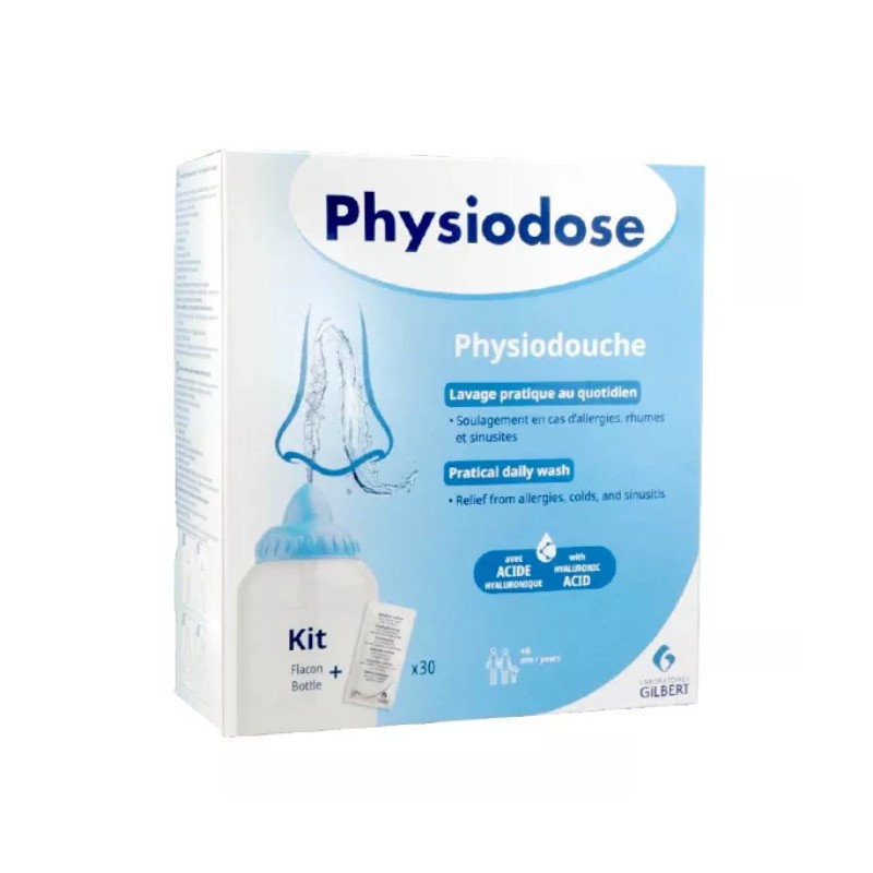 Physiodose Physiodouche Kit Irrig Nasal