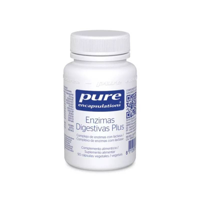 Pure Encapsulat Enzimas Dig Plus Caps X90