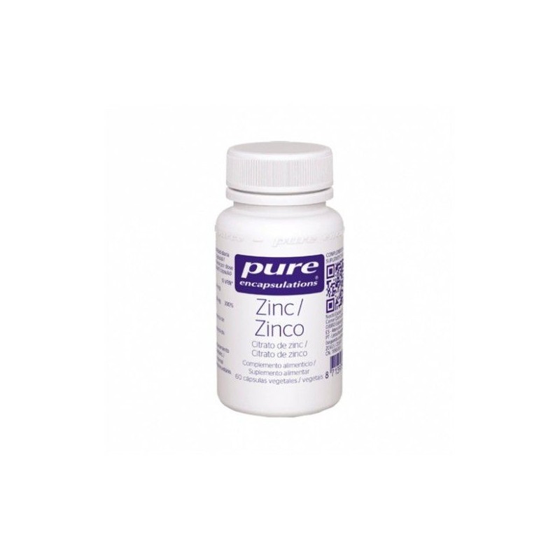 Pure Encapsulat Zinc 15Mg Caps X60